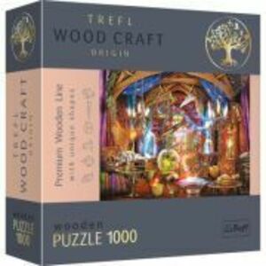 Puzzle din lemn camera magica 1000 de piese imagine