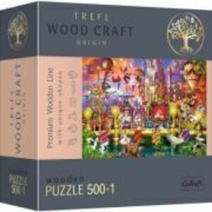 Puzzle din lemn lumea magica 500+1 piese imagine