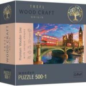 Puzzle din lemn obiectivele turistice din Londra 500+1 piese imagine
