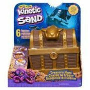 Kinetic sand Cutia de comori, Spin Master imagine