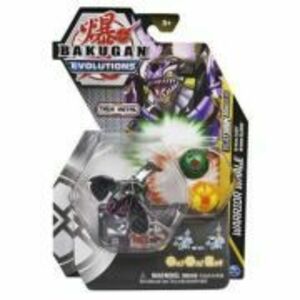 Bakugan Platinum Powerup S4 Warrior Whale, Nano Fury si Nano Sledge imagine
