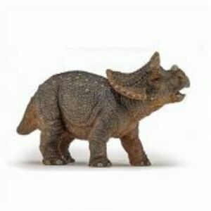 Figurina Dinozaur Triceratops tanar, Papo imagine