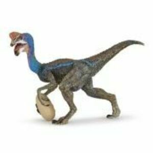 Figurina dinozaur oviraptor albastru, Papo imagine