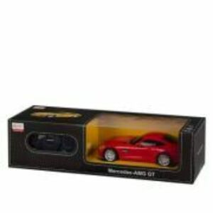 Masina cu telecomanda Mercedes AMG GT rosu, scara 1: 24, Rastar imagine