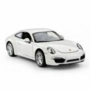 Masinuta metalica Porsche 911 alb scara 1 la 24 imagine