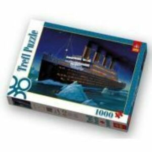 Puzzle 1000 piese, Titanic, Trefl imagine