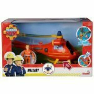 Elicopterul Wallaby si figurina Tom Thomas, Pompierul Sam imagine