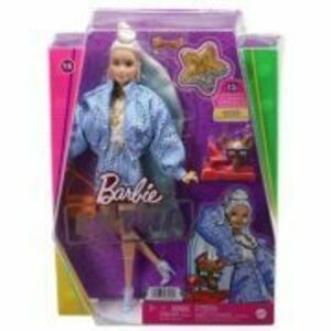 Papusa Barbie Extra cu bandana imagine