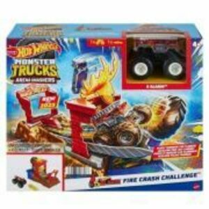 Monster Trucks Entry Challenge Arena Smashers. Provocarea Fire Crash imagine