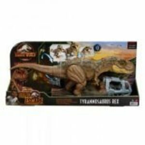 Stomp'n Escape Dinozaur tyrannosaurus rex, Jurassic World Dino Escape imagine