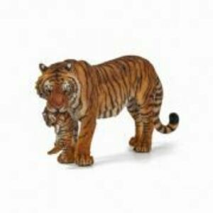 Figurina tigru cu pui, Papo imagine