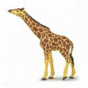 Figurina girafa cu cap ridicat, Papo imagine