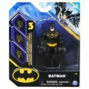 Figurina Batman articulata 10 cm cu 3 accesorii surpriza imagine