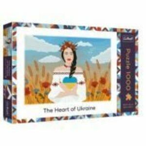 Puzzle 1000 Inima Ucrainei, Trefl imagine