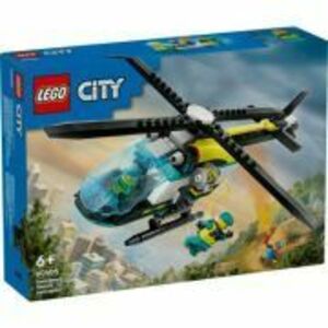 LEGO City. Elicopter de salvare 60405, 226 piese imagine