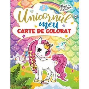 Unicornul meu carte de colorat imagine