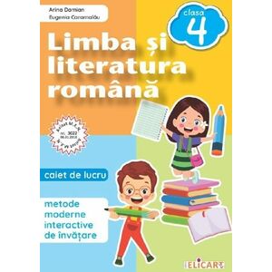 Limba si literatura romana - Clasa 4 - Caiet de lucru imagine