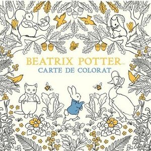 Colorat: beatrix potter. Carte de colorat imagine