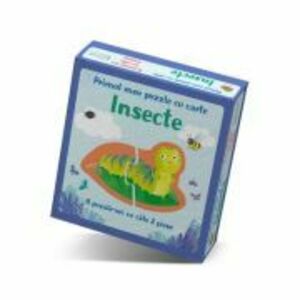 Primul meu puzzle cu carte. Insecte (Usborne) - Usborne Books imagine