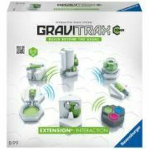 Joc de constructie Gravitrax Power Interaction, Interactiuni, set de accesorii electric, automat imagine
