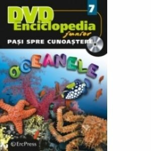 DVD Enciclopedia Junior nr. 7. Pasi spre cunoastere - Oceanele (carte + DVD) imagine