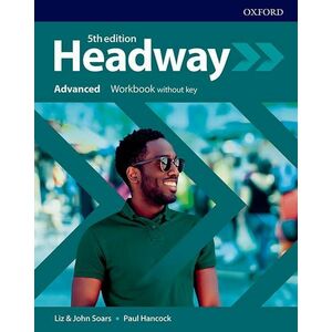 Headway 5E Advanced Workbook without key imagine