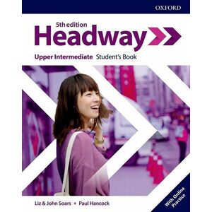 Headway 5E Upper-Intermediate Student's Book with Online Practice imagine