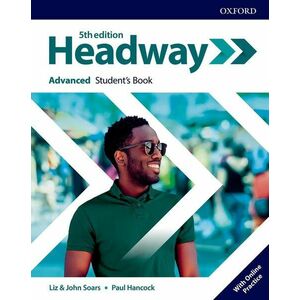 Headway 5E Advanced Student's Book with Online Practice imagine