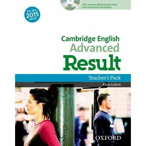Cambridge English: Advanced Result: Teacher's Pack- REDUCERE 30% imagine