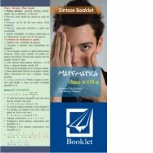 Sinteze Booklet - Matematica - clasa a VIII-a imagine