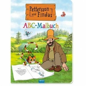 Carte de colorat Pettersson und Findus ABC-Malbuch imagine