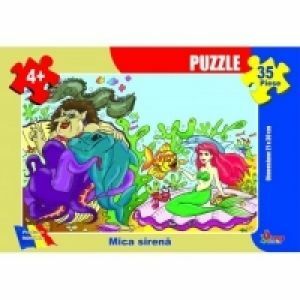 Puzzle 35 piese - Mica Sirena imagine