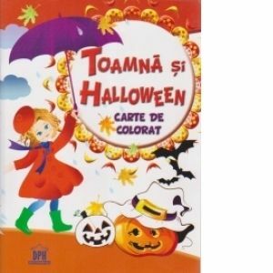 Toamna și Halloween. Carte de colorat imagine