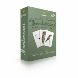 Carti de joc Montessori. Pasari din Romania imagine