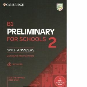B1 Preliminary 2 Student's Book with Answers with Audio Authentic Practice Tests imagine