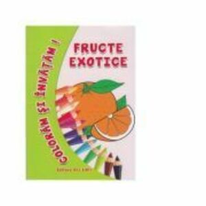 Fructe - Carte de colorat imagine