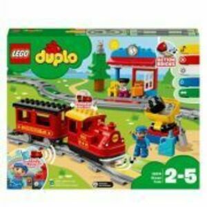 LEGO DUPLO Tren cu aburi 10874, 59 piese imagine