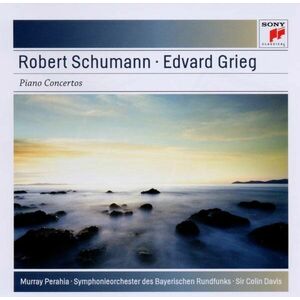 Schumann / Grieg: Piano Concertos | Robert Schumann, Edvard Grieg, Murray Perahia, Colin Davis imagine