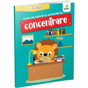 Carte de colorat si activitati de concentrare. EduColor imagine