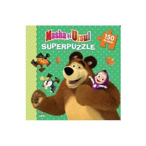 Masha si Ursul. Superpuzzle 150 piese imagine