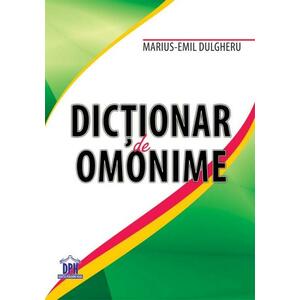 Dictionar de Omonime imagine