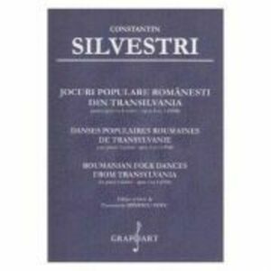 Jocuri populare romanesti din Transilvania pentru Pian la 4 maini Opus 4, numarul 1 - Constantin Silvestri imagine