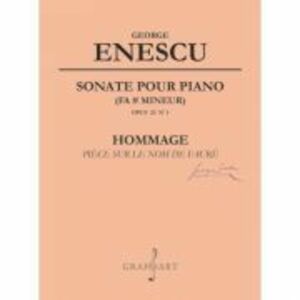 Sonate pour piano. Opus 24, numarul 1 - George Enescu imagine