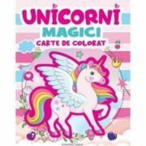 Unicorni magici. Carte de colorat imagine