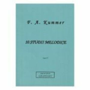 10 studii melodice pentru violoncel. Opus 57 - F. A. Kummer imagine