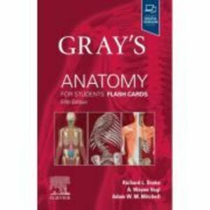 Gray's Anatomy for Students Flash Cards - Richard L. Drake imagine