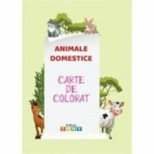 Animale domestice - Carte de colorat imagine