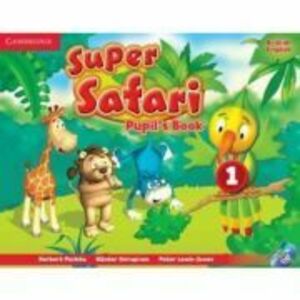Super Safari Level 1 Pupil's Book with DVD-ROM imagine