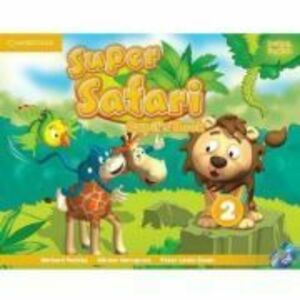 Super Safari Level 2 Pupil's Book with DVD-ROM imagine