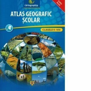 Atlas geografic scolar pentru clasele V-VIII imagine